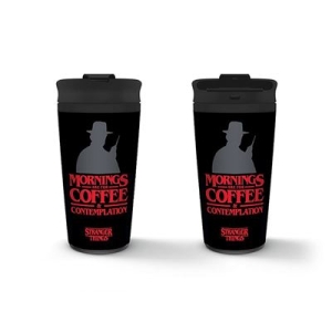 Stranger Things - Metal travel mug i gruppen MERCHANDISE / Merch / Film-Musikkkal hos Bengans Skivbutik AB (3916282)