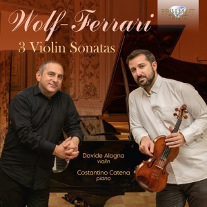 Wolf-Ferrari Ermanno - 3 Violin Sonatas i gruppen CD hos Bengans Skivbutik AB (3916358)