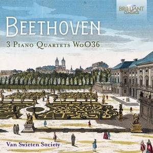 Beethoven Ludwig Van - 3 Piano Quartets Woo36 i gruppen CD / Klassisk hos Bengans Skivbutik AB (3916360)
