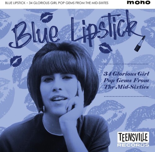 Blandade Artister - Blue Lipstick (34 Glorious Girl Pop i gruppen Annet / hos Bengans Skivbutik AB (3919486)