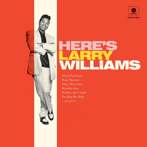Larry Williams - Here's Larry Williams i gruppen VINYL / Rock hos Bengans Skivbutik AB (3920617)