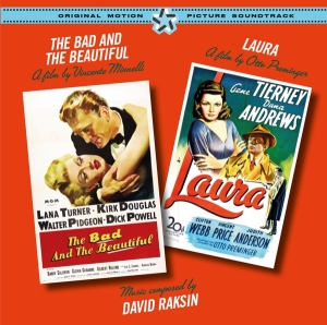 Raksin David - Bad And The Beautiful & Laura i gruppen CD hos Bengans Skivbutik AB (3920715)