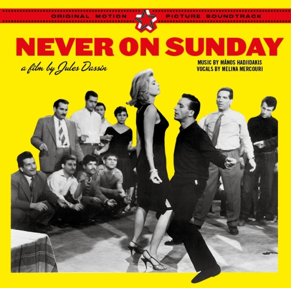 Manos Hadjidakis - Never On Sunday i gruppen CD / Film/Musikkkal hos Bengans Skivbutik AB (3921412)