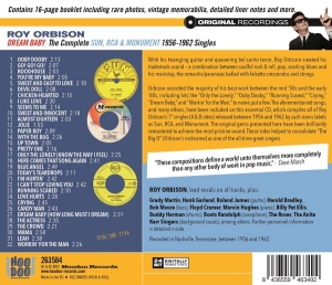 Roy Orbison - Dream Baby i gruppen CD hos Bengans Skivbutik AB (3922591)