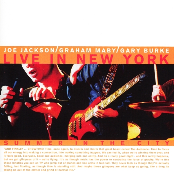Joe Jackson - Summer In The City/Live In New York i gruppen CD / Rock hos Bengans Skivbutik AB (3922683)