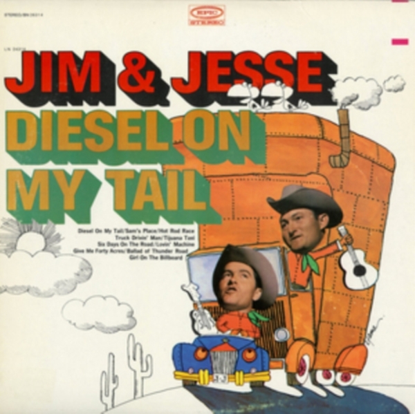 Jim & Jesse - Diesel On My Tail i gruppen CD / Rock hos Bengans Skivbutik AB (3923118)