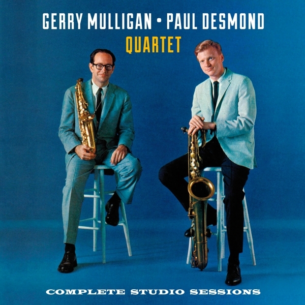 Gerry & Paul Desmond Mulligan - Complete Studio Sessions i gruppen CD / Jazz/Blues hos Bengans Skivbutik AB (3923380)