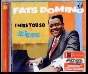 Fats Domino - I Miss You So/ Just Domino i gruppen CD / Pop-Rock,Annet hos Bengans Skivbutik AB (3923502)