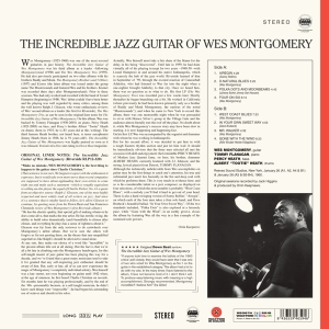 Wes Montgomery - The Incredible Jazz Guitar Of Wes Montgomery i gruppen VINYL / Jazz hos Bengans Skivbutik AB (3924375)