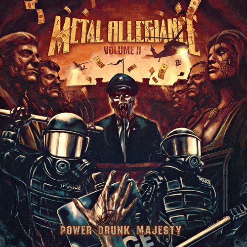 Metal Allegiance - Volume Ii: Power Drunk Majesty i gruppen CD / Metal/ Heavy metal hos Bengans Skivbutik AB (3924920)