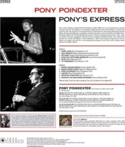 Pony Poindexter - Pony's Express i gruppen VINYL / Jazz hos Bengans Skivbutik AB (3925199)