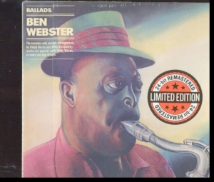 Ben Webster - Ballads i gruppen CD / Jazz hos Bengans Skivbutik AB (3925572)