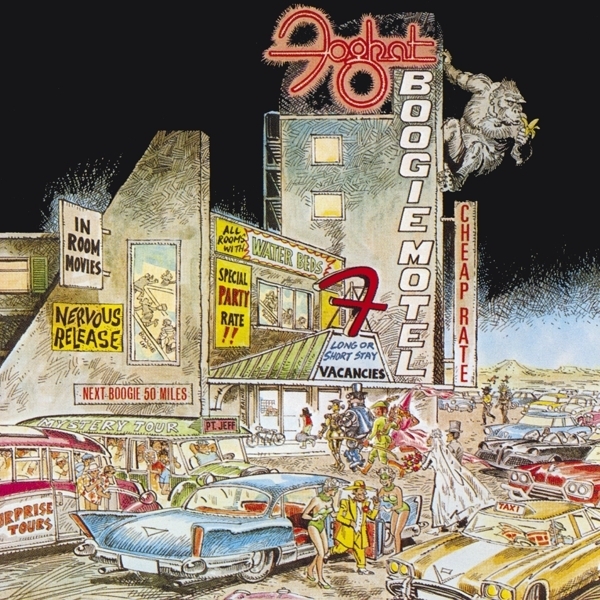 Foghat - Boogie Motel i gruppen CD / Toppselgere hos Bengans Skivbutik AB (3927690)