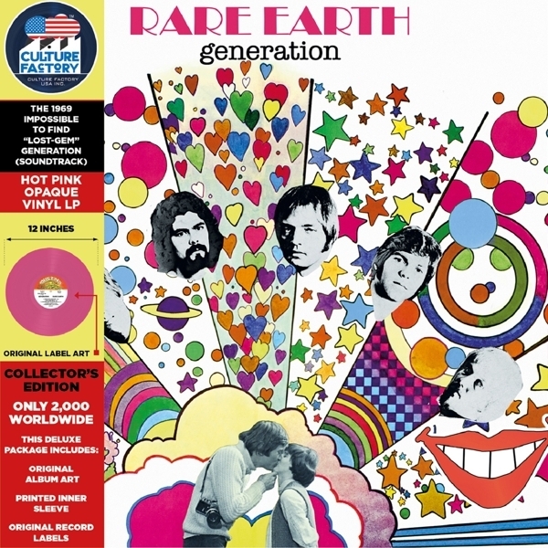 Rare Earth - Generation i gruppen VINYL / Toppselgere hos Bengans Skivbutik AB (3928436)