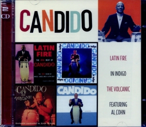 Candido - Latin Fire/In Indigo/Volcanic/Feat Al Cohn i gruppen CD / Elektroniskt,World Music hos Bengans Skivbutik AB (3928927)