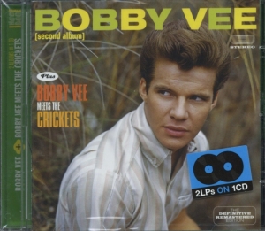Bobby Vee - Bobby Vee/Bobby Vee Meets The Crickets i gruppen CD / Pop-Rock,Annet hos Bengans Skivbutik AB (3928985)