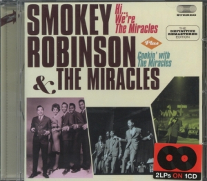 Smokey Robinson & The Miracles - Hi, We're The Miracles + Cookin' With i gruppen CD / RnB-Soul hos Bengans Skivbutik AB (3930099)