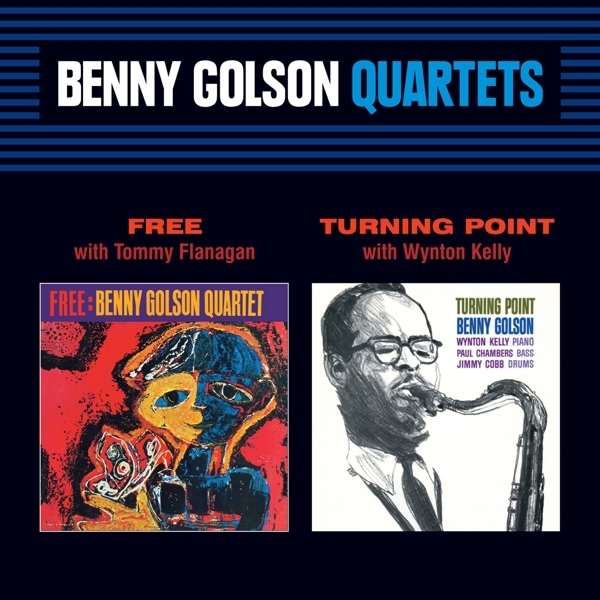 Benny Golson Quartet - Free/Turning Point i gruppen CD / Jazz/Blues hos Bengans Skivbutik AB (3930984)