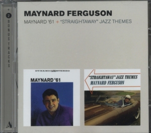 Maynard Ferguson - Maynard '61/Straightaway Jazz Themes i gruppen CD / Jazz hos Bengans Skivbutik AB (3931381)