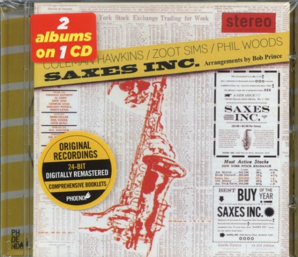Coleman Hawkins - Saxes Inc. i gruppen CD / Jazz/Blues hos Bengans Skivbutik AB (3931535)