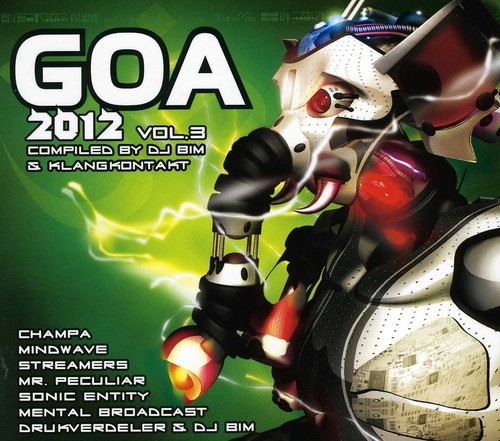 V/A - Goa 2012 V.3 i gruppen CD / Dans/Techno hos Bengans Skivbutik AB (3931592)