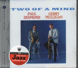 Paul & Gerry Mulligan Desmond - Two Of A Mind i gruppen CD / Jazz hos Bengans Skivbutik AB (3931736)