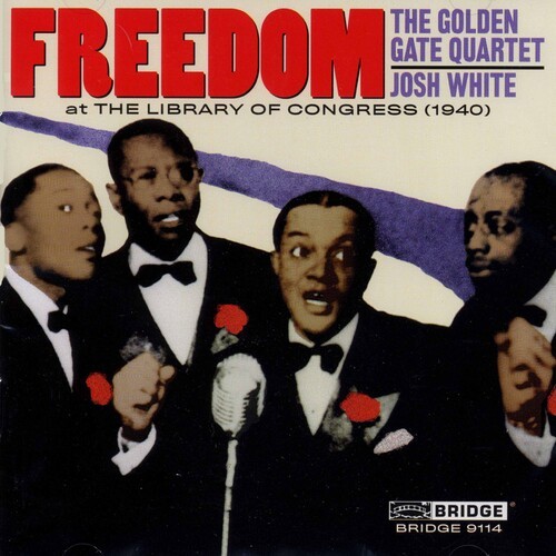 Golden Gate Quartet - Freedom At The Library... i gruppen CD / Pop hos Bengans Skivbutik AB (3933682)