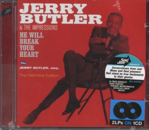 Jerry Butler - He Will Break Your Heart/Jerry Butler, Esq. i gruppen CD hos Bengans Skivbutik AB (3935639)