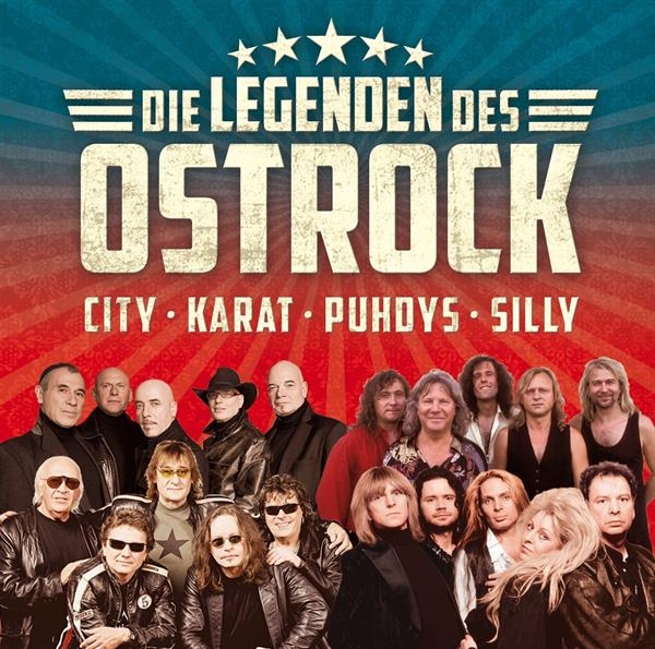 Various - Legenden Des Ostrock (Die Großen Vier: Puhdys - City - Karat - Silly) i gruppen Annet /  hos Bengans Skivbutik AB (3935884)
