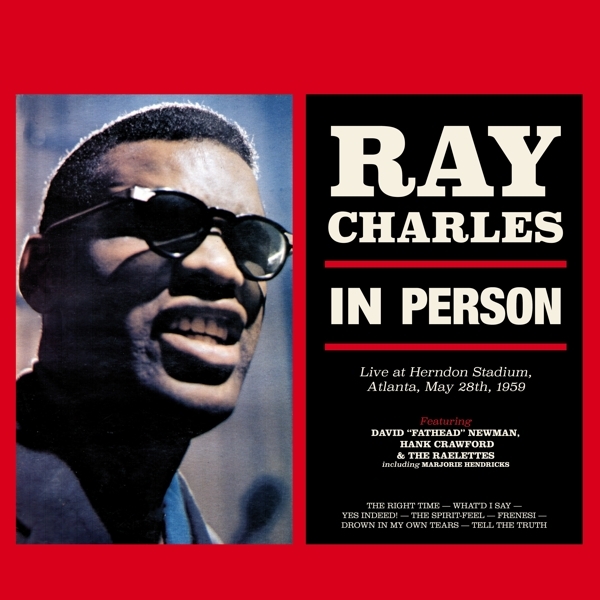 Ray Charles - In Person i gruppen VINYL / Jazz/Blues hos Bengans Skivbutik AB (3936652)