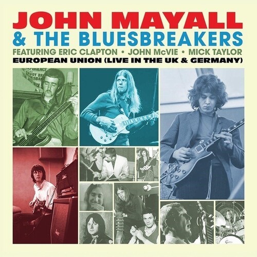 Mayall John & The Bluesbreakers - European Union - Live (Blue Vinyl) i gruppen VINYL / Jazz/Blues hos Bengans Skivbutik AB (3942340)