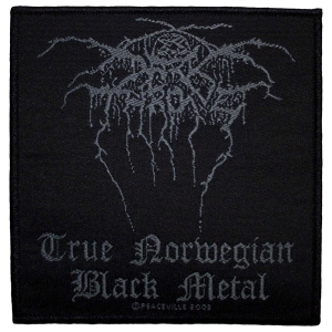 Darkthrone - Black Metal Standard Patch i gruppen MERCHANDISE / Accessoarer / Metal hos Bengans Skivbutik AB (3943290)