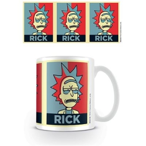 Rick and Morty - Rick and Morty (Rick Campaign) Mug i gruppen MERCHANDISE / Kopp / TV-serie hos Bengans Skivbutik AB (3944258)