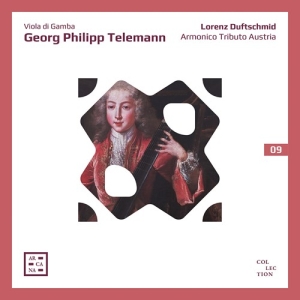 Telemann Georg Philipp - Viola Di Gamba i gruppen Externt_Lager / Naxoslager hos Bengans Skivbutik AB (3949127)