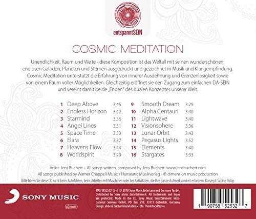Buchert Jens - Entspanntsein: Cosmic.. i gruppen CD / Worldmusic/ FolkeMusikkk hos Bengans Skivbutik AB (3950962)
