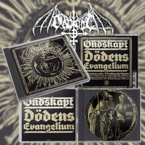 Ondskapt - Dödens Evangelium i gruppen CD / Metal,Svensk Musikkk hos Bengans Skivbutik AB (3952150)