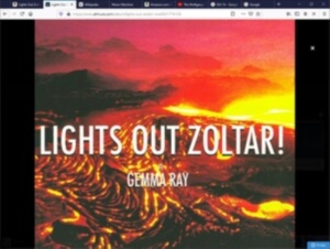 Ray Gemma - Lights Out Zoltar! (Pink Vinyl) i gruppen VI TIPSER / Record Store Day / RSD2013-2020 hos Bengans Skivbutik AB (3952628)
