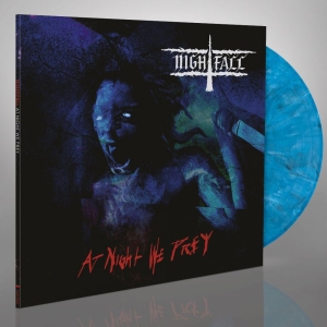 Nightfall - At Night We Prey (Blue Vinyl Lp) i gruppen VINYL / Metal hos Bengans Skivbutik AB (3957259)
