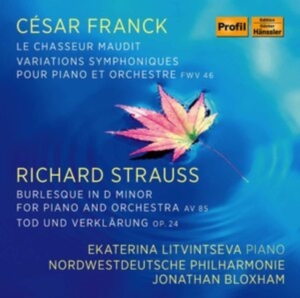 Franck Cesar Strauss Richard - Ekaterina Litvintseva Plays Franck i gruppen CD hos Bengans Skivbutik AB (3957442)