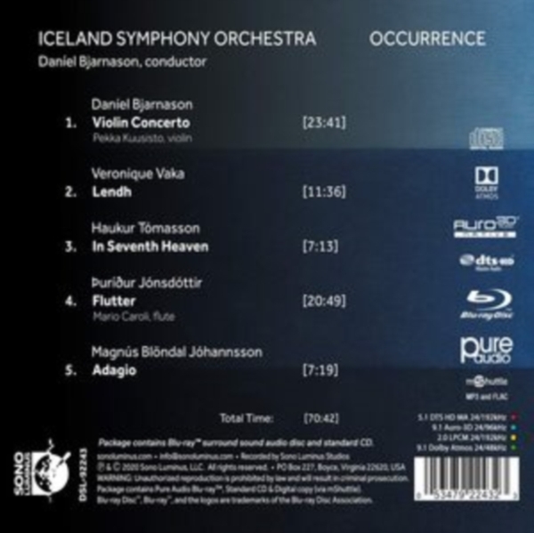 Various - Occurrence (Cd & Bluray Audio) i gruppen Externt_Lager / Naxoslager hos Bengans Skivbutik AB (3957450)