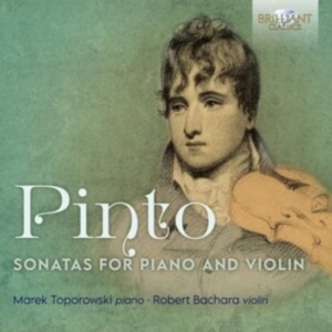 Pinto George Frederick - Sonatas For Piano & Violin i gruppen CD hos Bengans Skivbutik AB (3961463)