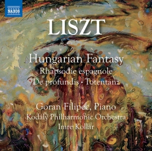 Liszt Franz - Hungarian Fantasy Rhapsodie Espagn i gruppen CD hos Bengans Skivbutik AB (3962376)