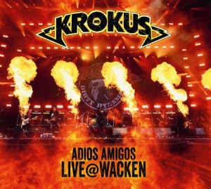 Krokus - Adios Amigos Live @ Wacken i gruppen CD hos Bengans Skivbutik AB (3963101)