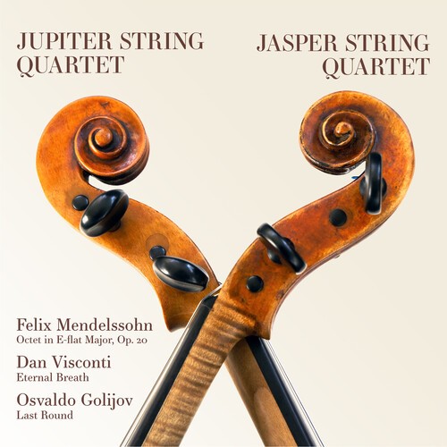 Jupiter And Jasper String Quartets - Mendelssohn, Visconti, Golijov i gruppen CD / Pop hos Bengans Skivbutik AB (3964594)