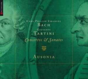 Bach Carl Philipp Emanuel Tartini - Concertos & Sonates i gruppen Externt_Lager / Naxoslager hos Bengans Skivbutik AB (3965582)