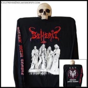 Beherit - L/S Oath Of Black Blood (Xl) i gruppen MERCHANDISE / T-shirt / Metal hos Bengans Skivbutik AB (3965875)