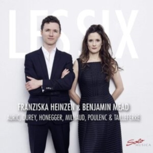 Georges Auric Louis Durey Arthur - Les Six - Auric, Durey, Honegger, M i gruppen Externt_Lager / Naxoslager hos Bengans Skivbutik AB (3965900)