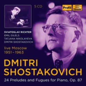 Shostakovich Dmitri - 24 Preludes And Fugues For Piano, O i gruppen Externt_Lager / Naxoslager hos Bengans Skivbutik AB (3970020)