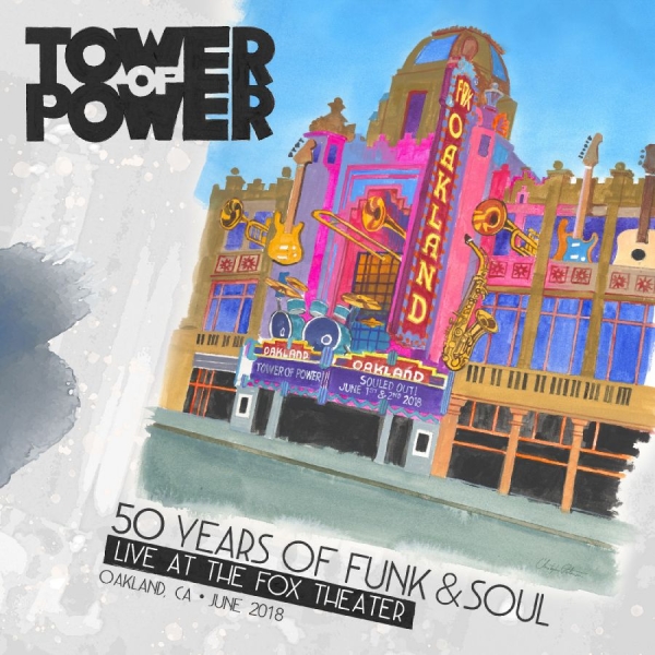 Tower Of Power - 50 Years Of Funk & Soul: Live At Th i gruppen Annet /  hos Bengans Skivbutik AB (3970021)