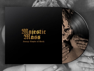 Majestic Mass - Savage Empire Of Death (Picture Dis i gruppen VINYL / Dansk Musikkk,Metal hos Bengans Skivbutik AB (3970949)